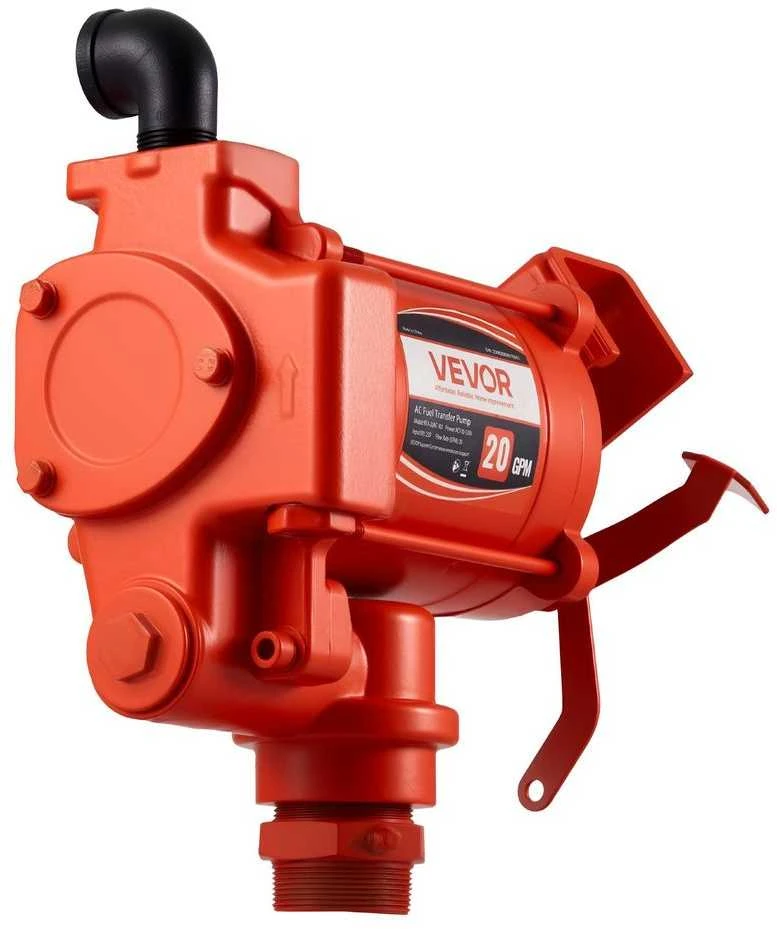 Kuro Perdavimo Siurblys 230V, 76 L/min, Elektrinis Alyvos Siurblys, Automatinis Išjungimas, Didelio Srauto Dyzelino Kuro Rinkinys, Benzinas, Žibalas, Biodyzelinas