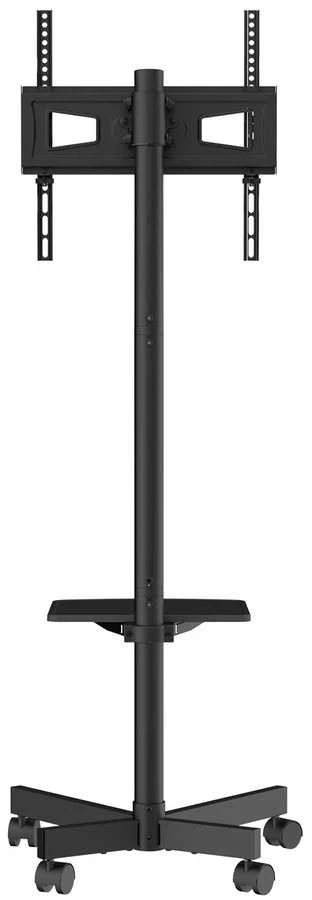 Laikiklis Mobilus TV stovas 23-60" televizoriams, reguliuojamas aukštis, su ratukais, kilnojamas, TV vežimėlis, stovas su laikikliu