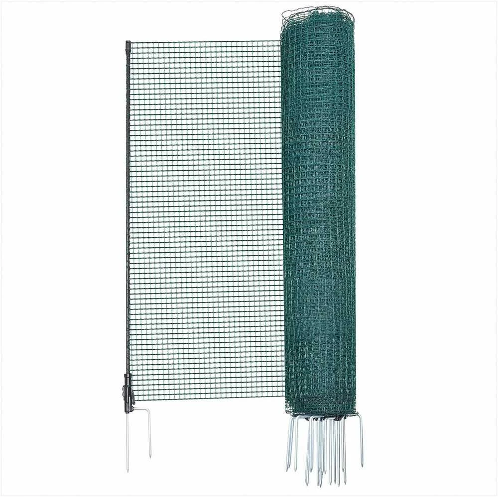 VEVOR Laikina tvora su stulpais 1,2 x 20 m