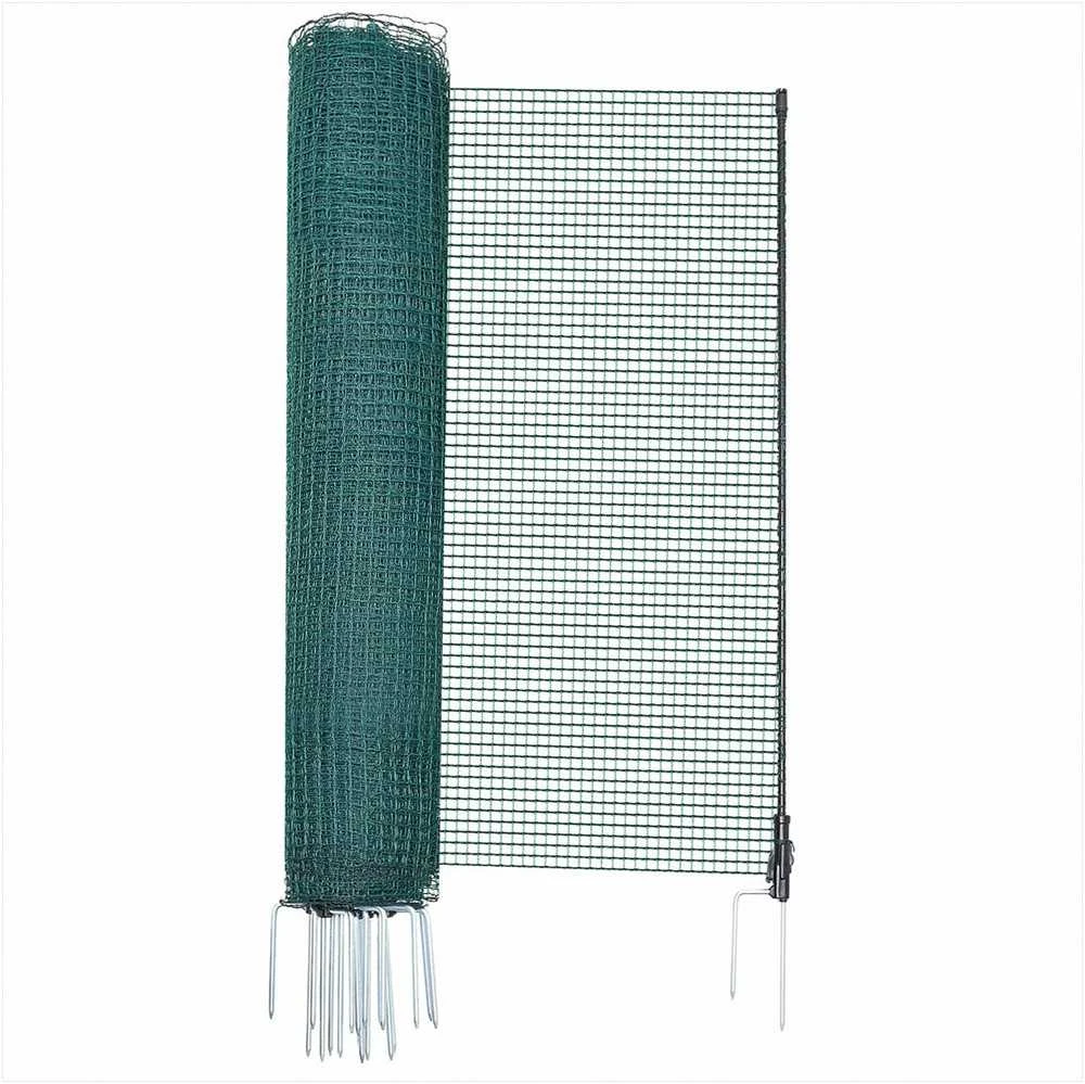 VEVOR Laikina tvora su stulpais 1,2 x 20 m