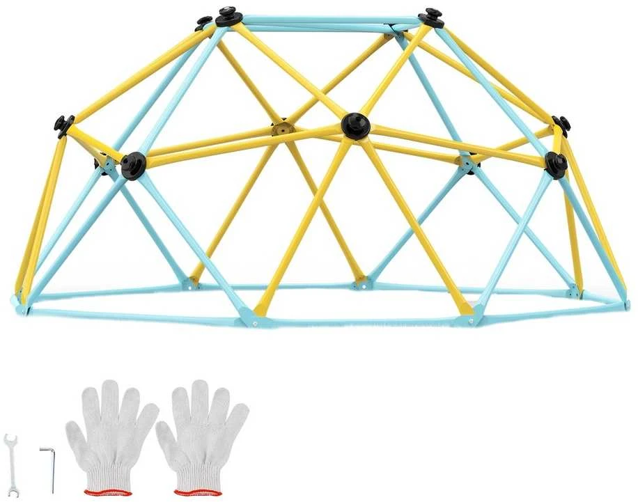 Laipiojimo kupolas 1,83 metro, geometrinis dizainas, atlaiko 272 kg, lauko džiunglių sporto salė