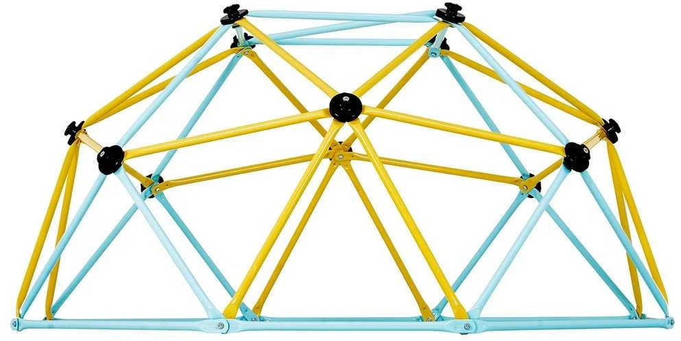 Laipiojimo kupolas 1,83 metro, geometrinis dizainas, atlaiko 272 kg, lauko džiunglių sporto salė