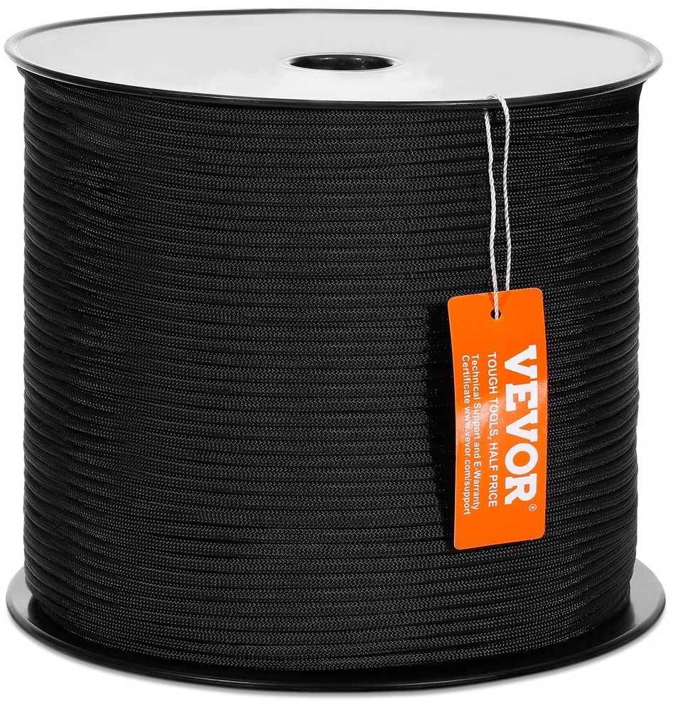 Laipiojimo virvė, nailono virvė, 304,8 m, 3,20 kN