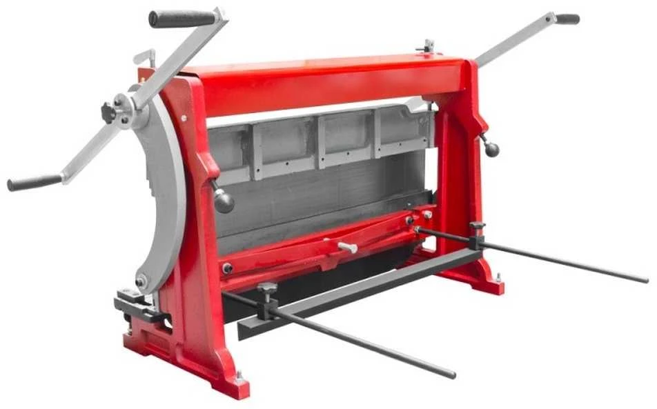 Lakštinio metalo lankstymo, kirpimo ir valcavimo staklės 3 viename, universalus metalo apdirbimo įrankis, 760mm lakštinio metalo lankstymo staklės, metalo lankstymo mašina