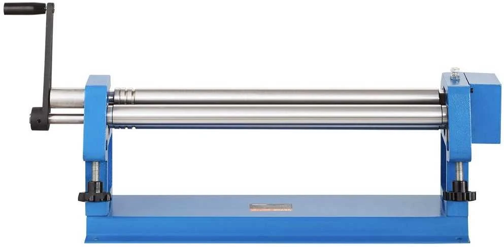 Lakštinio metalo valcavimo staklės, 610 mm formavimo plotis, plienui, variui, aliuminiui, metalo lenkimui ir formavimui, mėgėjų volų lenktuvas, kūgių ir cilindrų valcavimo staklės