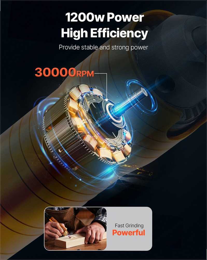 VEVOR Lankstus veleno malūnas su pedalu ir priedais