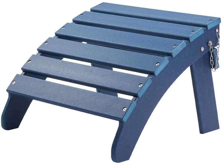 Lauko baldų komplektas VEVOR Adirondack pakoja 2 dalių mėlyna