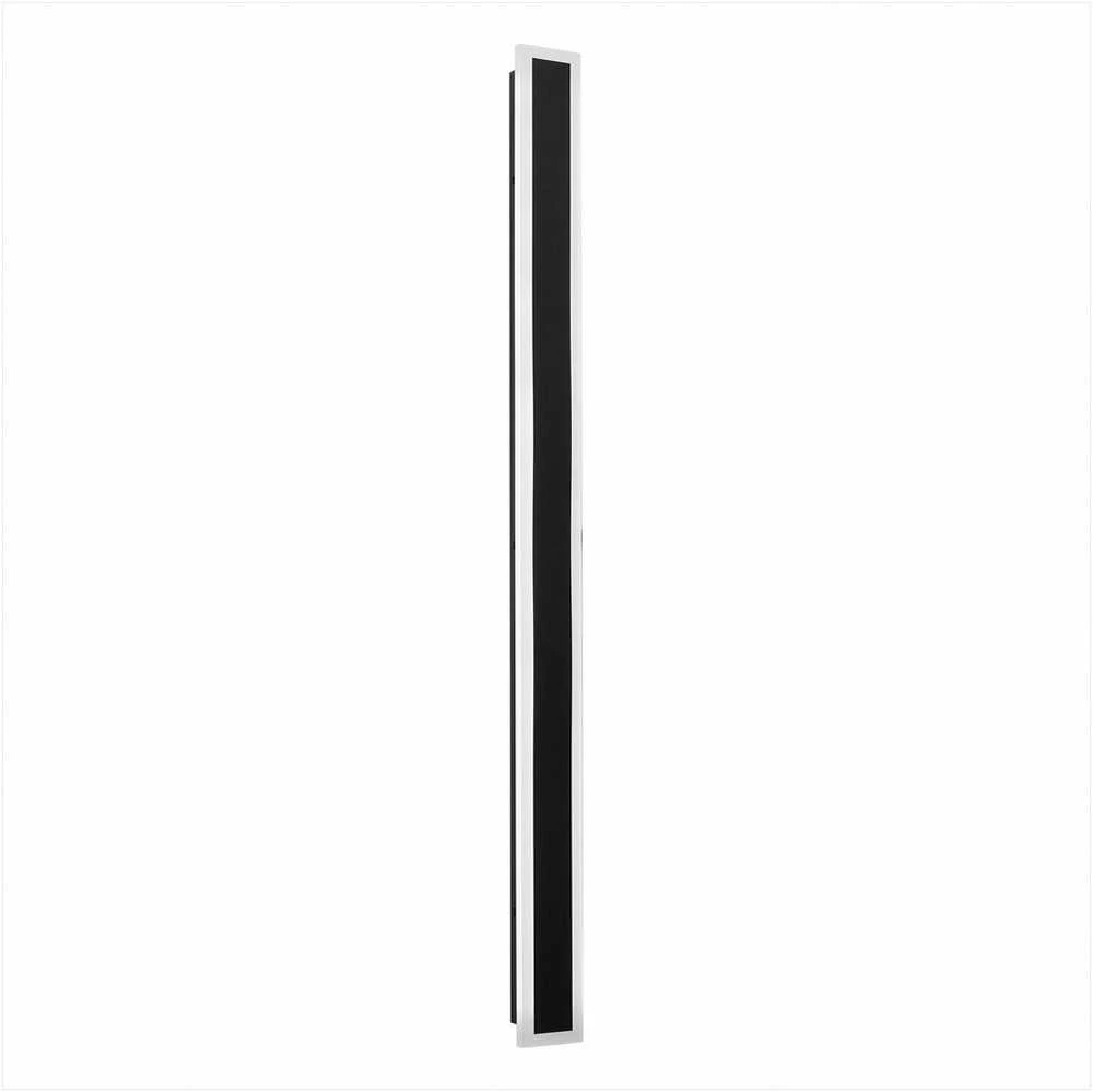 Lauko sieniniai šviestuvai namo terasai garažui, modernus išorinis sieninis šviestuvas, 1200 mm ilgio juosta, 3000K šiltai balta IP65 vandeniui atsparus antikorozinis, lauko sieninis apšvietimas, fasado lempos