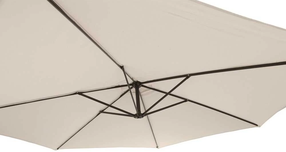 Lauko skėtis Malabo 300 cm, Pilkas / Ecru