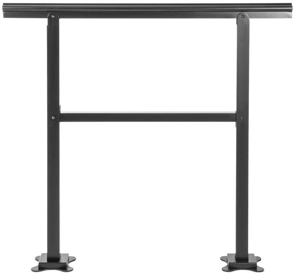 VEVOR Lauko turėklai aliuminio 91 x 89,5 cm 2-3 laipteliai
