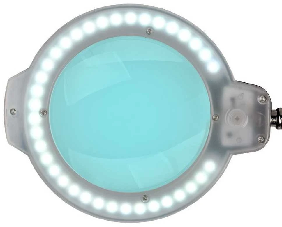 Activeshop Kosmetologinė lempa LED su lupa ir stovu GLOW MOONLIGHT 5D/6 10W Juodas