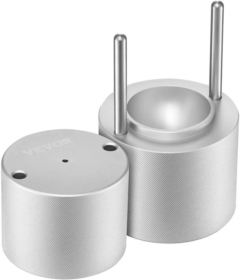 Ledo rutuliukų gaminimo aparatas, 53 mm aviacinio aliuminio ledo rutuliukų presas, kokteilių ledo presas, viskio ledo rutuliukų forma, didelis ledo rutuliukų presas gėrimams
