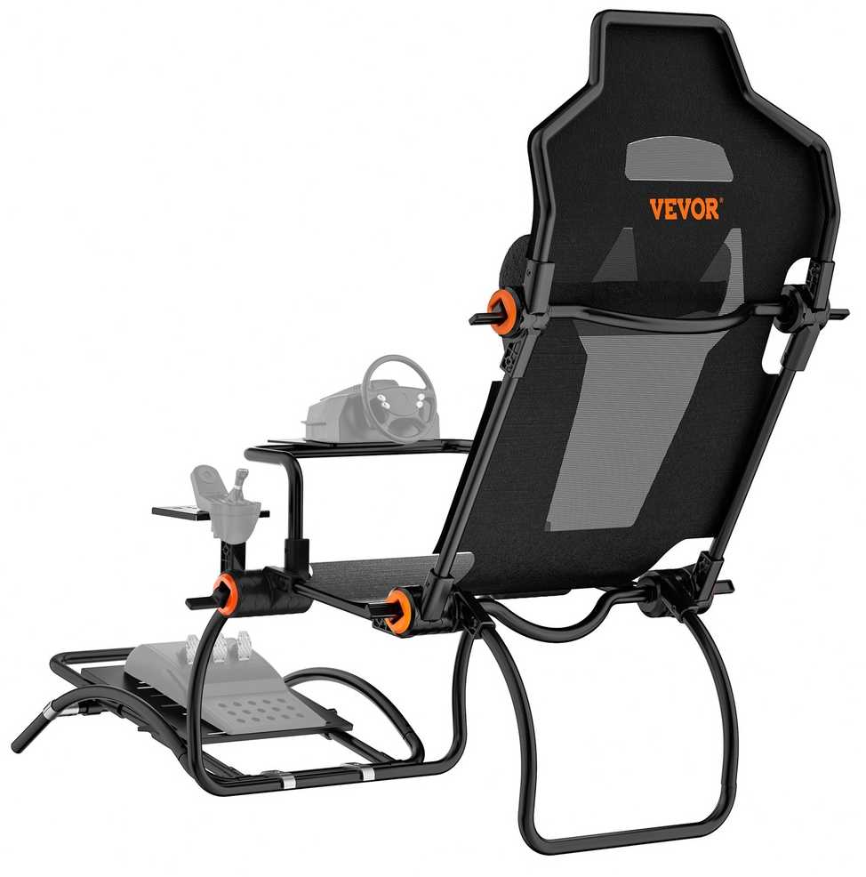 Lenktynių vairo stovas Logitech G923 G920 G29 GT, sulankstomas, Formulės režimas, simuliatoriaus kokpitas, žaidimų vairo laikiklis, lenktynių sėdynės rėmas