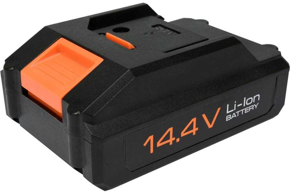 Ličio jonų 1.3 Ah 14.4V akumuliatorius gręžtuvui ir sukimo įrankiui su aukštos talpos baterijos technologija