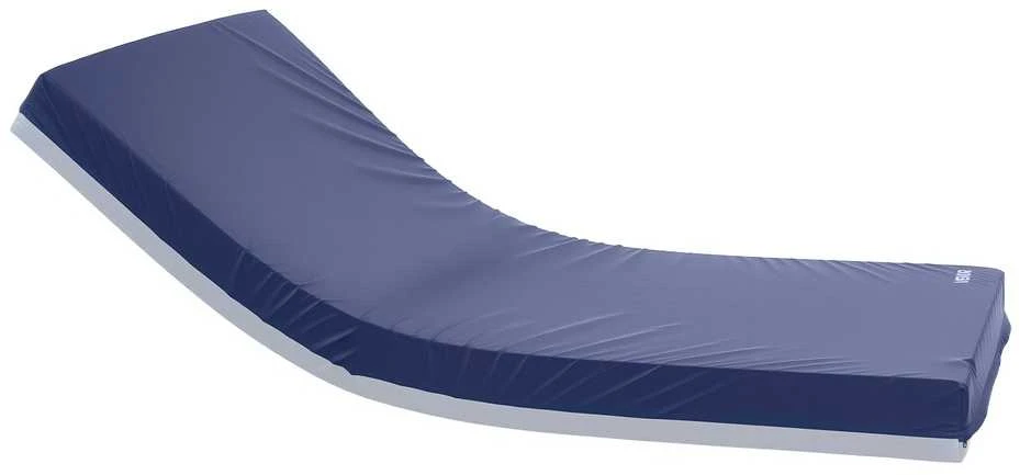 Ligoninėms skirtas čiužinys 15.24 cm, vandeniui atsparus, neslystantis, iki 294.8kg, dvisluoksnis, laidus orui, ortopedinis, porolono