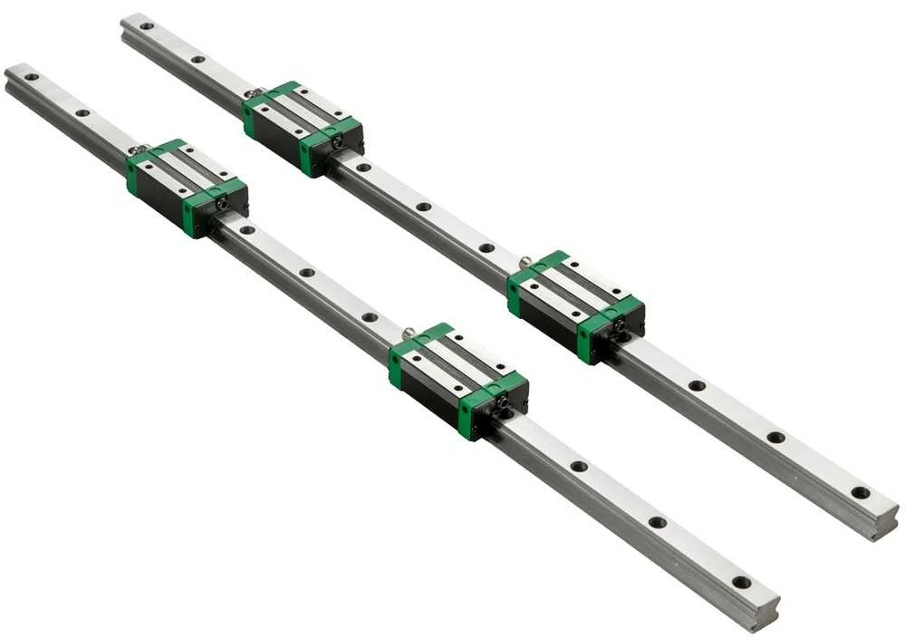 Linijinis bėgelis 1700 mm su guoliu, CNC staklėms, tekinimo, frezavimo, X Y Z ašims, linijinis modulis