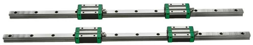 Linijinis bėgelis 1700 mm su guoliu, CNC staklėms, tekinimo, frezavimo, X Y Z ašims, linijinis modulis