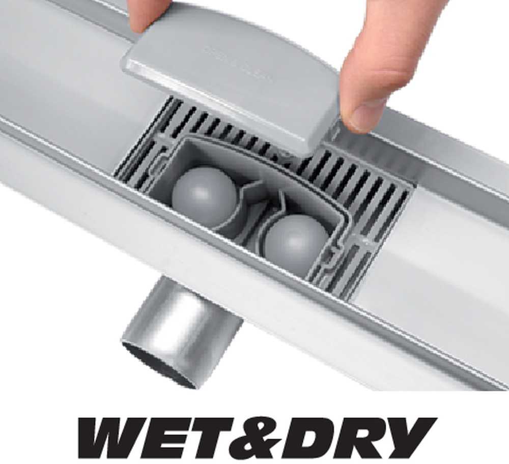 Fala Linijinis Wet & Dry juodo stiklo drenažas 70 cm, nerūdijančio plieno dušo drenažas, vonios kambario drenažas, linijinis grindų drenažas