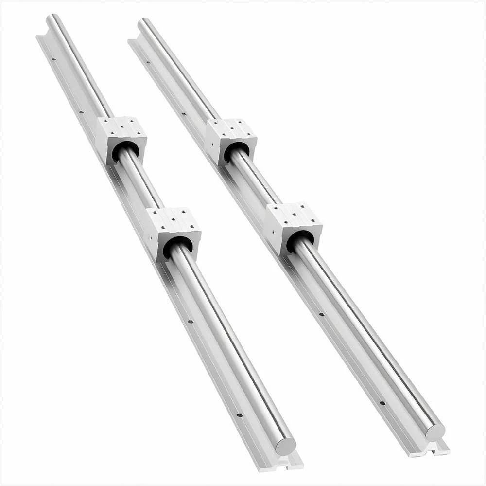 VEVOR Linijinių bėgių rinkinys SBR25 1200 mm