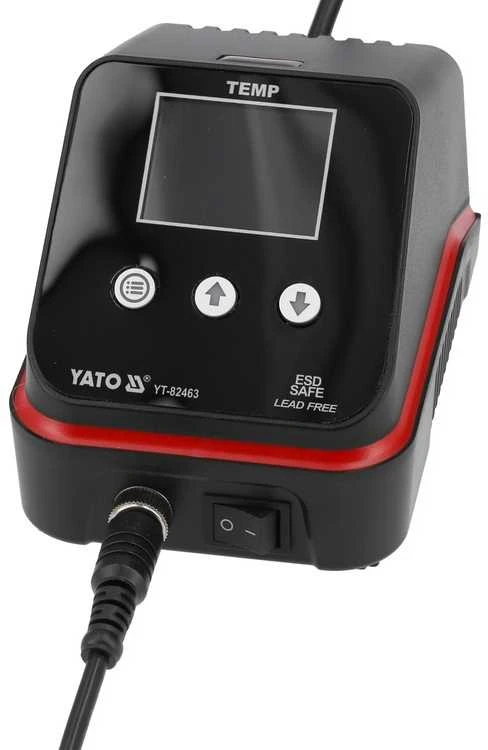 Litavimo stotis C245 antgaliais, LCD, reguliuojama temperatūra, skaitmeninė litavimo stotelė