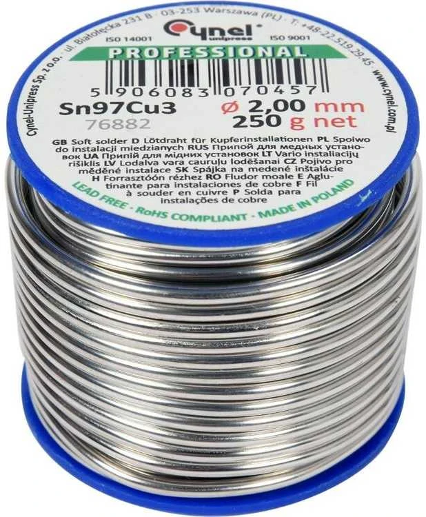 Toya Sa Poland Lydmetalis minkštas | Ø 2.0 mm | 250g (76882)