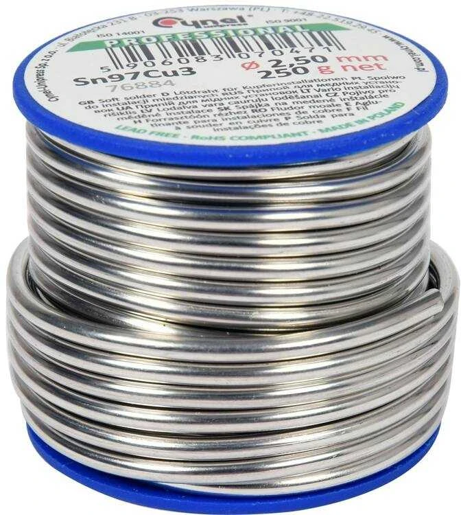 Toya Sa Poland Lydmetalis minkštas | Ø 2.5 mm | 250g (76884)