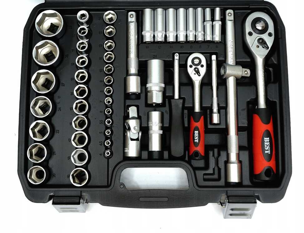 Lizdų rinkinys, 108 dalių mechanikų įrankių rinkinys, 1/4" ir 1/2" dydžio lizdų raktų rinkinys, Torx antgalių rinkinys, automobilių remonto įrankių rinkinys