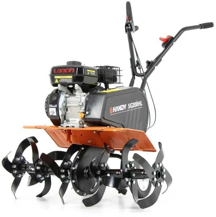 Loncin Benzininis kultivatorius sodui, su 196 cm3 varikliu, dirvožemio kultivatorius, sodo kultivatorius