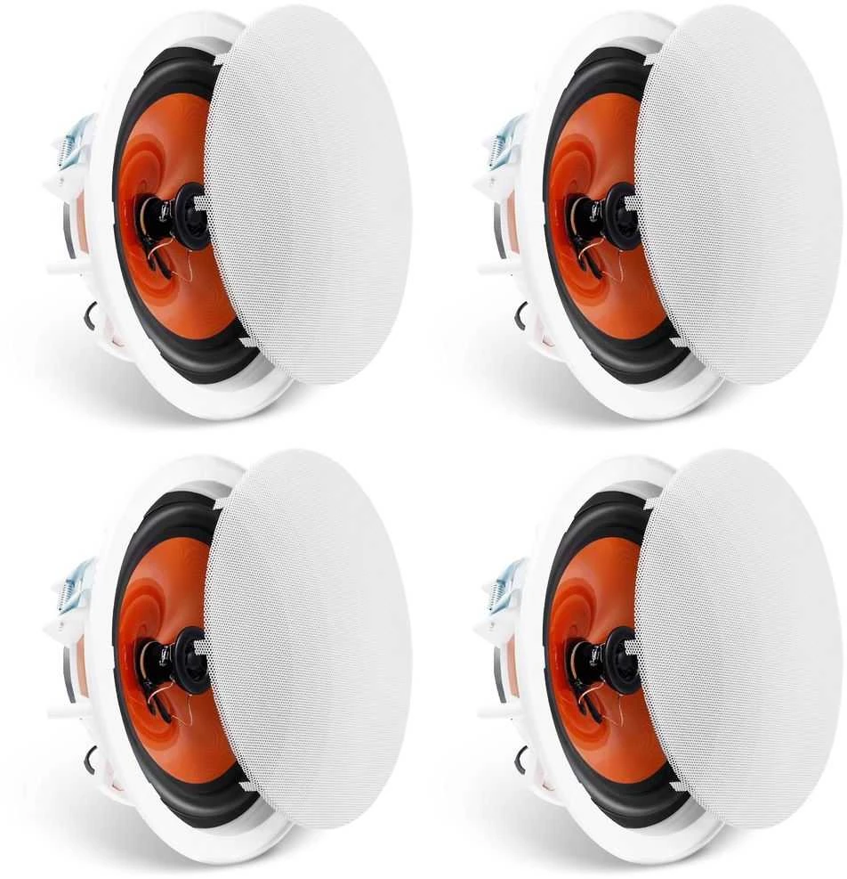 VEVOR 4 vnt. 20 cm lubiniai garsiakalbiai 100W