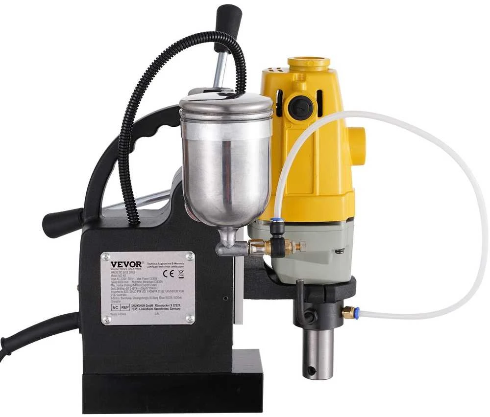 Magnetinis gręžimo staklės 1100W, 12000N galia, metalui gręžti, magnetinis grąžtas, karūninis grąžtas