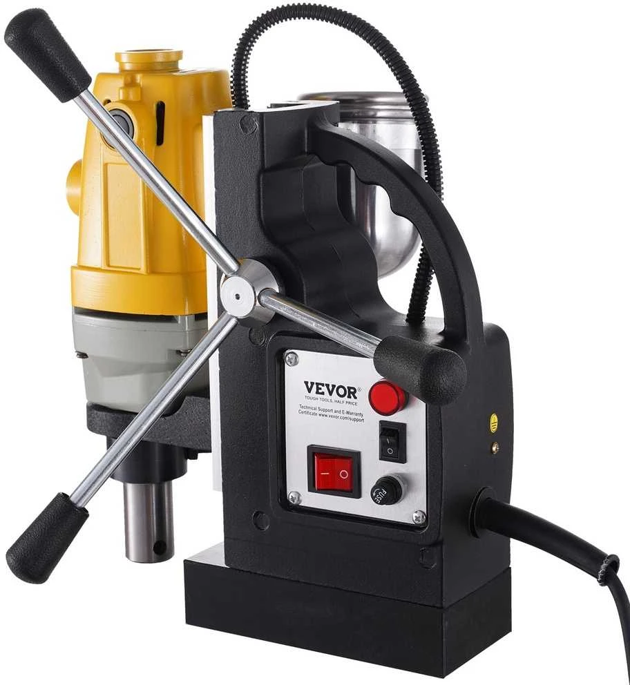 Magnetinis gręžimo staklės 1100W, 12000N galia, metalui gręžti, magnetinis grąžtas, karūninis grąžtas