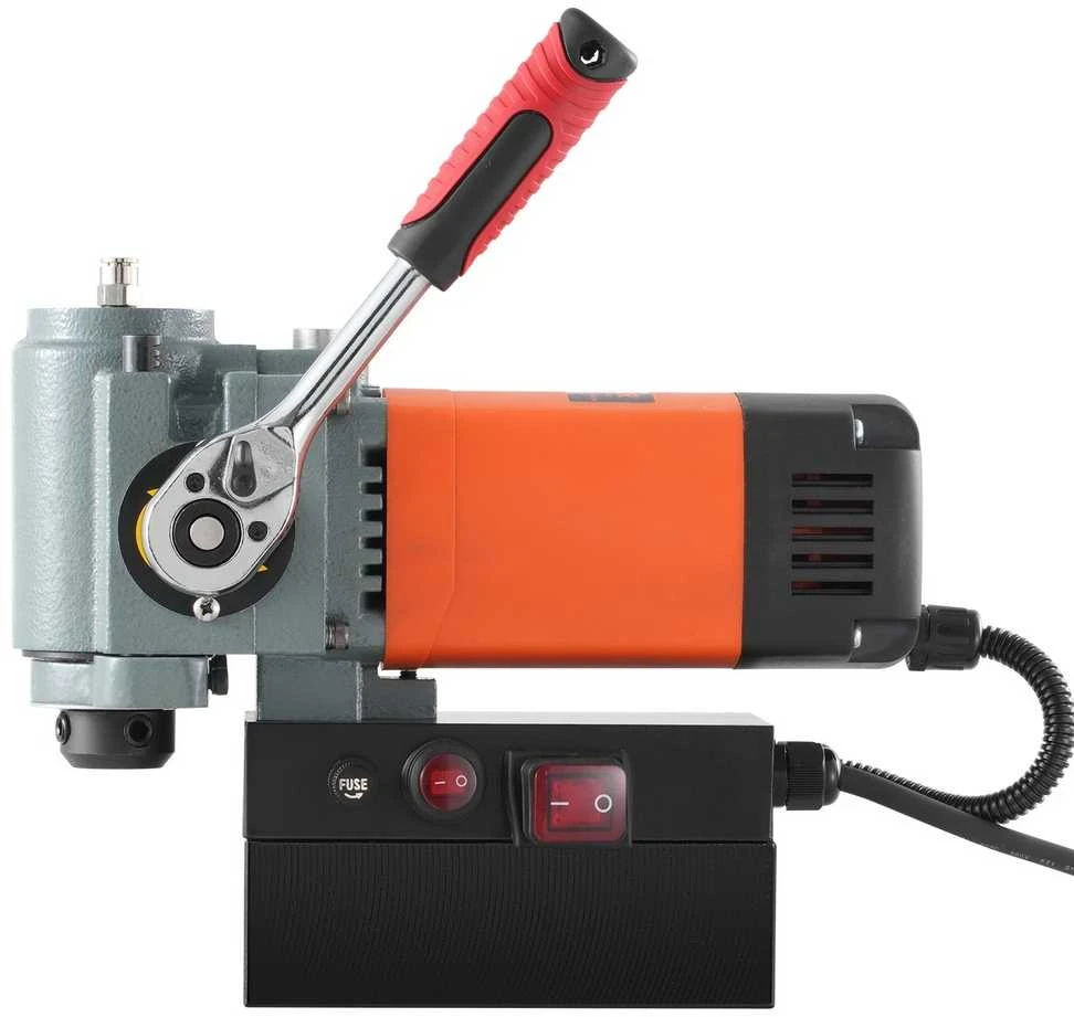 Magnetinis gręžimo stakles 1300W metalo gręžimui, žemo profilio nešiojamas magnetinis gręžtuvas, lengvas magnetinis šerdies gręžtuvas, kompaktiškas magnetinis gręžimo stakles