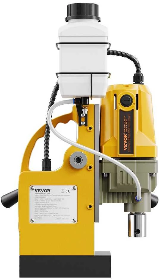 Magnetinis gręžimo staklės 1400W metalo gręžimui, su 11 žiedinių pjoviklių, tikslia gylio kontrole, 40 mm gręžimo talpa, mag gręžtuvas 1400W, magnetinis šerdies gręžimo įrenginys