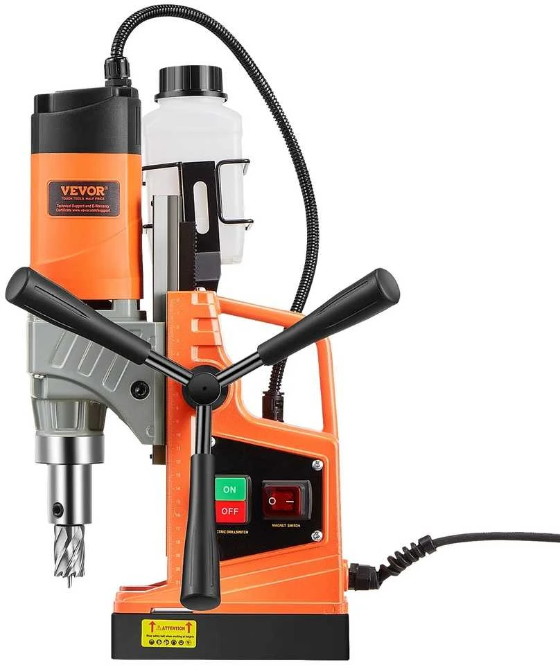 Magnetinis gręžimo stovas, 1450W didelio galingumo, 12500N magnetinė jėga, nešiojamas šerdies grąžtas, plieno gręžimui, metalo apdirbimui, statybai
