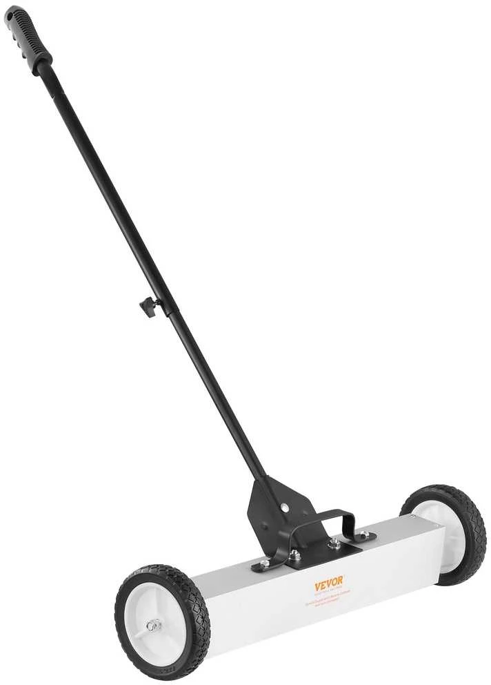 VEVOR 50 lb ritinėjamas magnetinis valytuvas su ratais