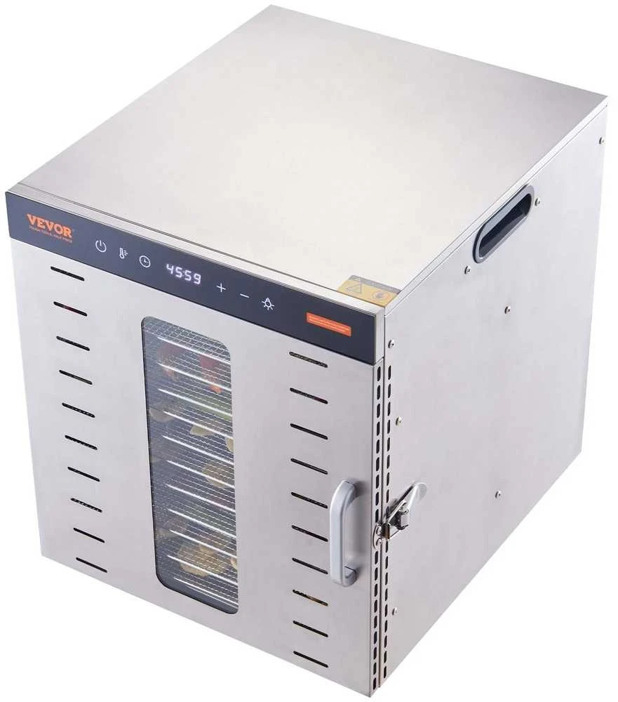 VEVOR 10 padėklų maisto džiovintuvas 1000W