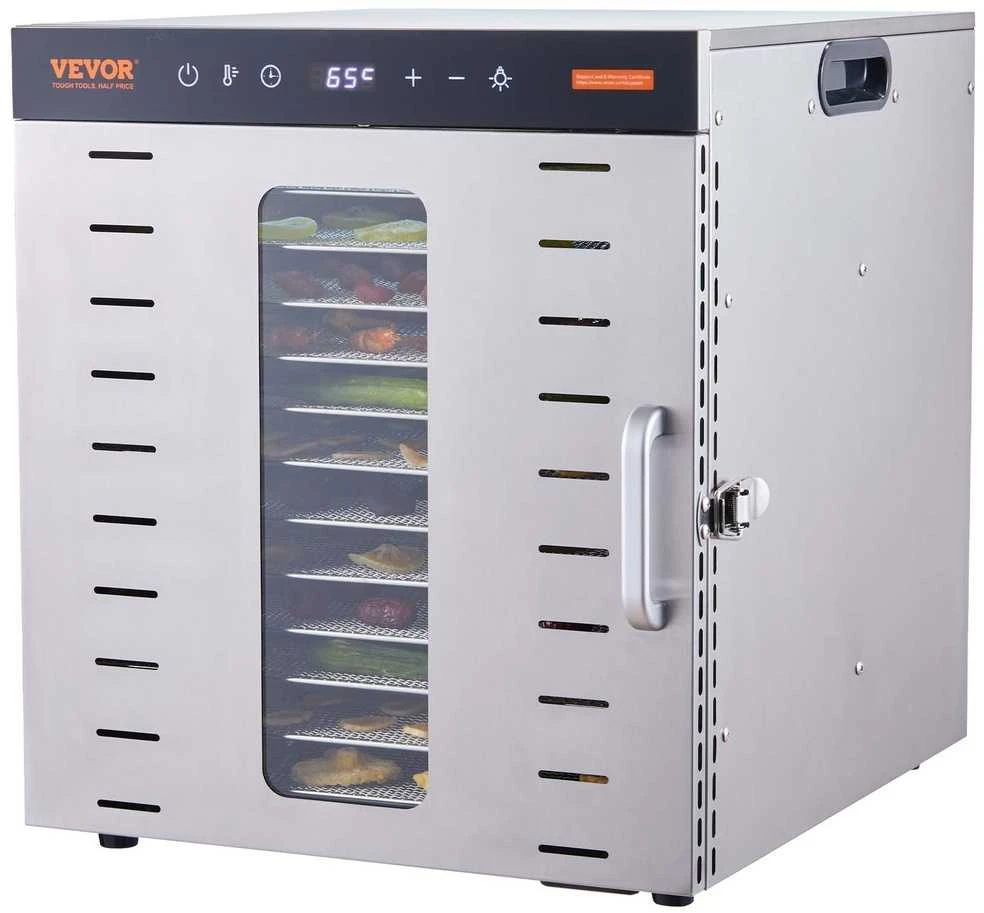 VEVOR 10 padėklų maisto džiovintuvas 1000W