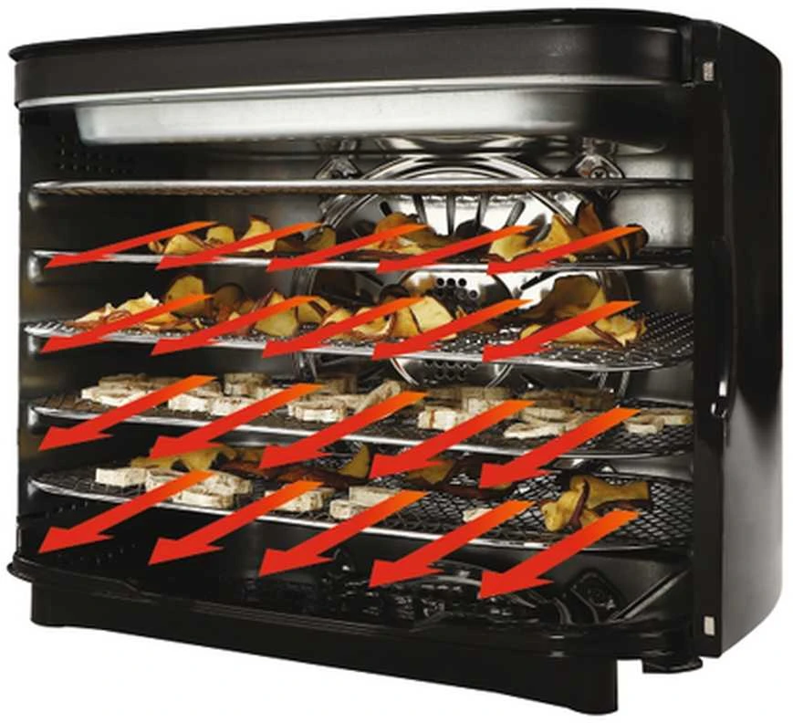 Lund Maisto dehidratorius, vaisiams, daržovėms ir žolelėms, 300W, 5 padėklų maisto džiovintuvas, skaitmeninis temperatūros valdymas