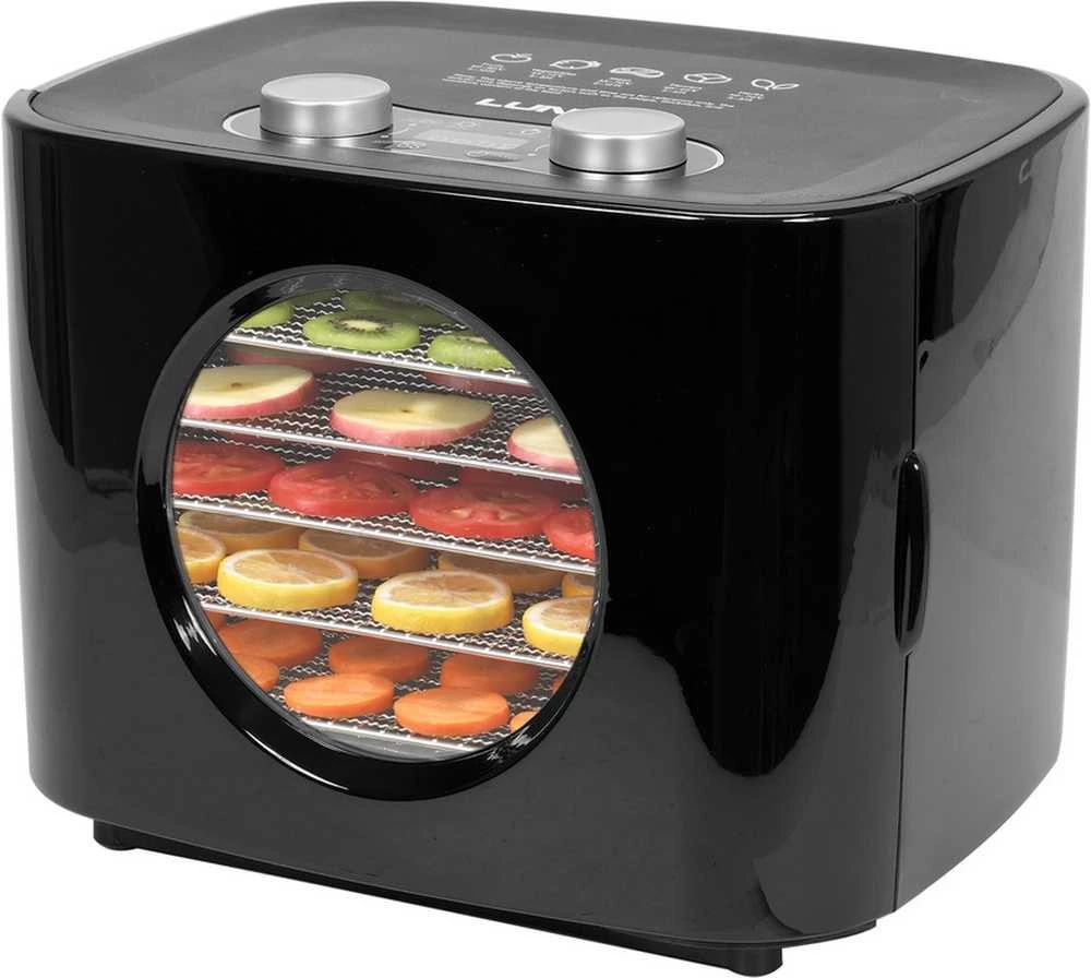 Lund Maisto dehidratorius, vaisiams, daržovėms ir žolelėms, 300W, 5 padėklų maisto džiovintuvas, skaitmeninis temperatūros valdymas