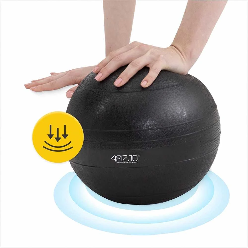 Mankštos kamuolys, 20 kg „Slam Ball“ funkcinėms treniruotėms, didelio atsparumo fitneso kamuolys jėgos ir kondicionavimo treniruotėms