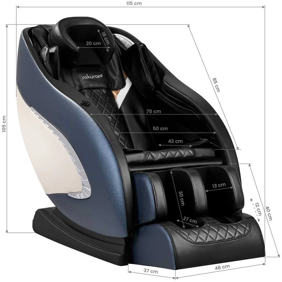 Masažo kėdė, su šildymu, Bluetooth ryšiu, nulinės gravitacijos funkcija, viso kūno masažo kėdė, atsipalaidavimo kėdė