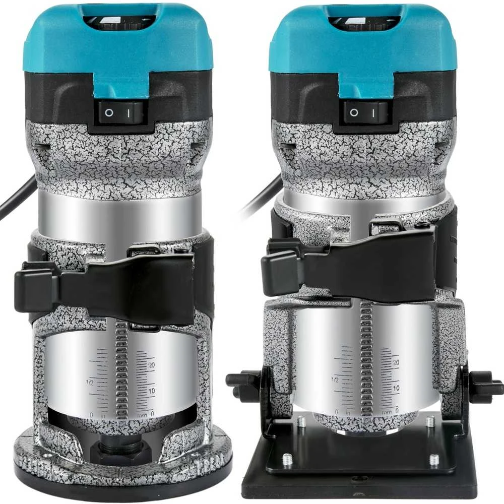 VEVOR Medienos freza 710W su priedais