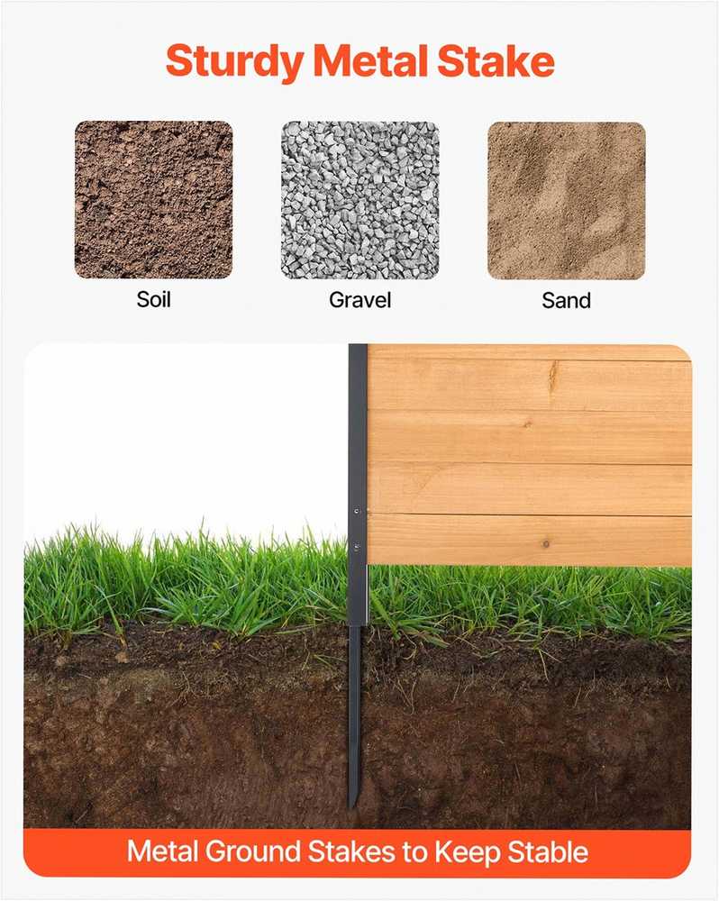 Medinė privatumo tvora sodo dekoravimui, su metaliniais kuoliukais, lengvas montavimas, oro kondicionieriaus ekranas, baseino įrangos užtvara, šiukšlių dėžių slėptuvė, lauko dekoratyvinė sienelė