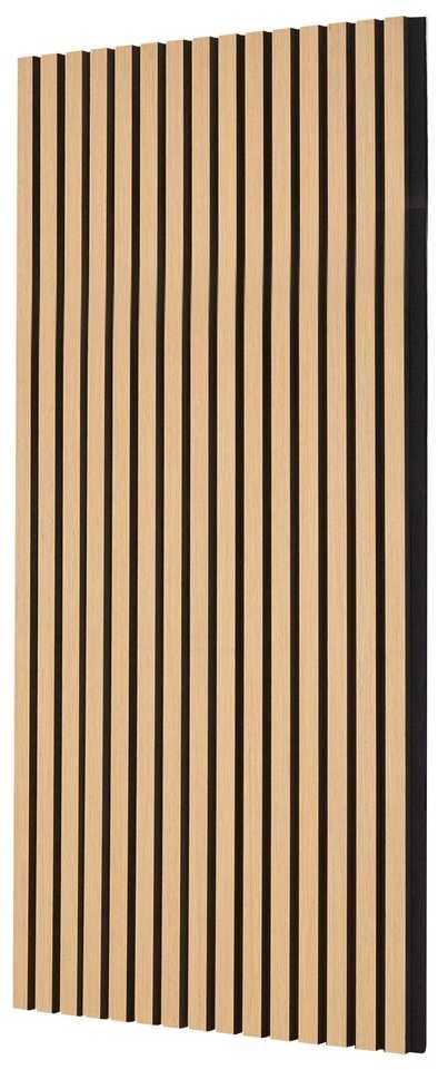 Medinės lentelių akustinės panelės 1200 x 600 mm, sienų dekorui, šviesaus ąžuolo garso slopinimo panelė, dekoratyvinė garso izoliacija