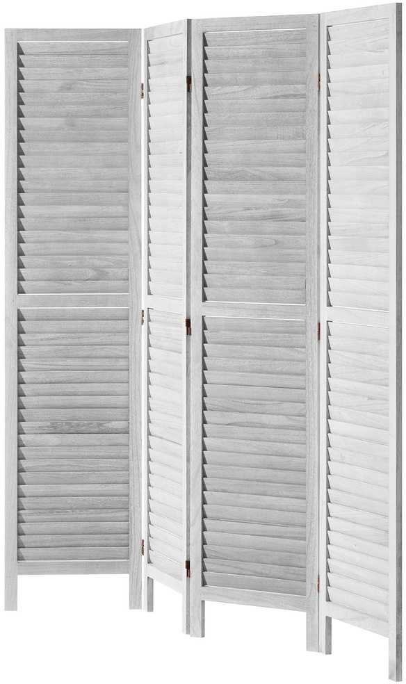 VEVOR Medinė kambario pertvara, 4 panelių