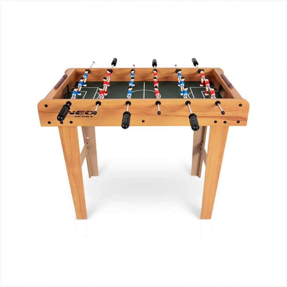 Medinis stalo futbolas, stalo žaidimas suaugusiems ir vaikams, nešiojamas futbolo stalas, mini stalo futbolas namams, 70x37cm stalo futbolas