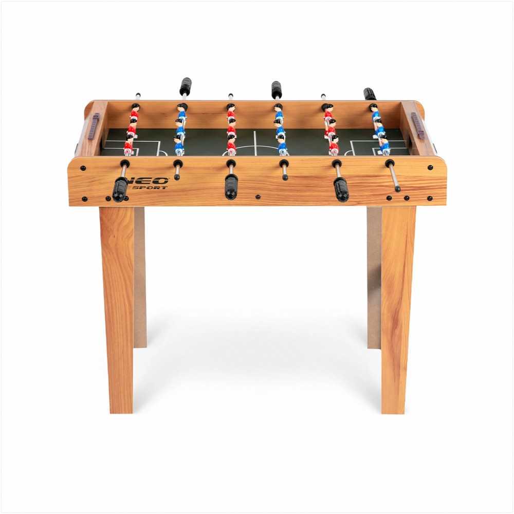 Medinis stalo futbolas, stalo žaidimas suaugusiems ir vaikams, nešiojamas futbolo stalas, mini stalo futbolas namams, 70x37cm stalo futbolas