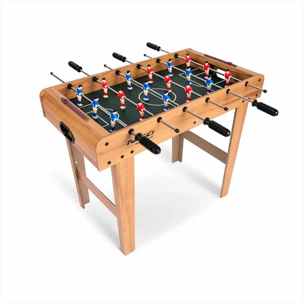 Medinis stalo futbolas, stalo žaidimas suaugusiems ir vaikams, nešiojamas futbolo stalas, mini stalo futbolas namams, 70x37cm stalo futbolas