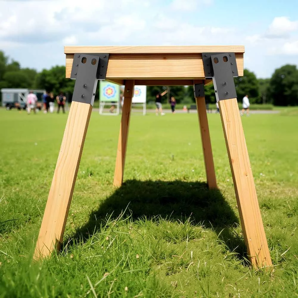 Medžioklės bokštelio laikikliai, platformos laikikliai, plieniniai pakėlimo laikikliai, 88.9x88.9 mm stulpų laikikliai, šaudymo platformos atrama, namelio medyje laikikliai