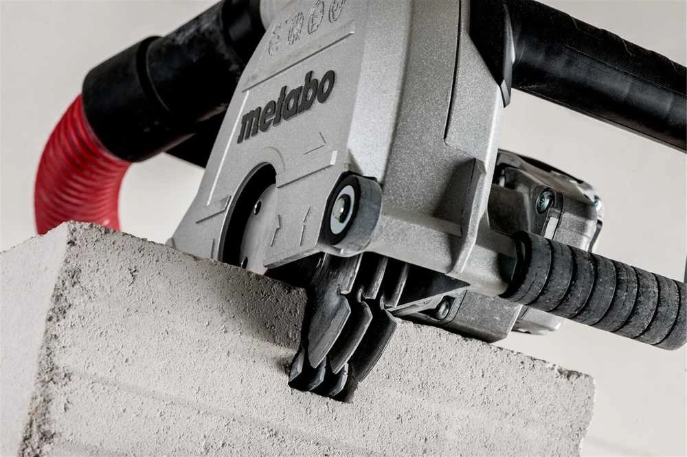 Mūro freza MFE 40 + 2 x Ø125 mm deimantiniai pjovimo diskai, Metabo